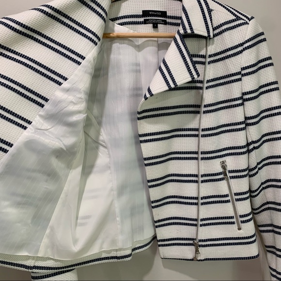 RW&Co zippered asymmetrical moto jacket - Picture 7 of 7